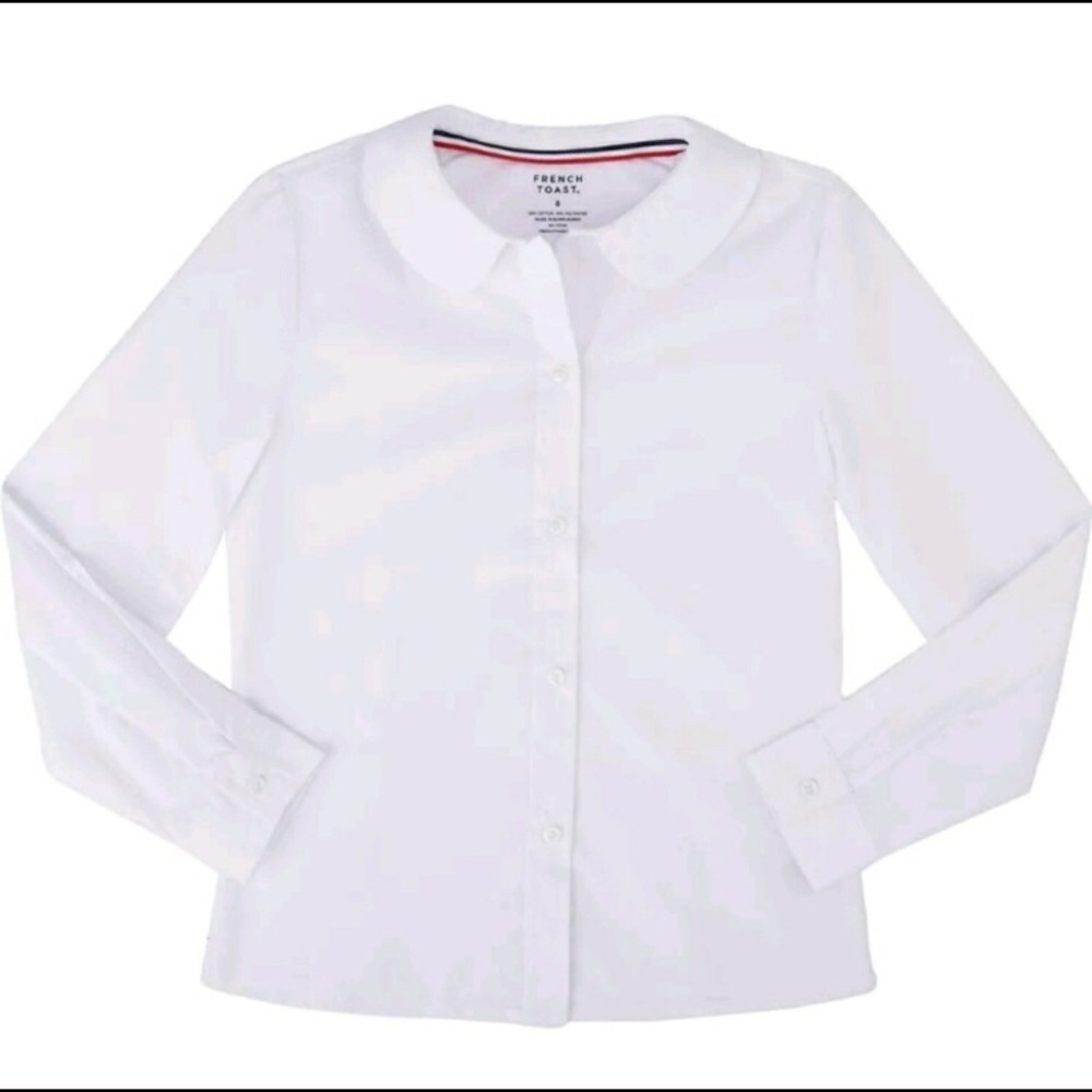 French toast uniform poplin blouse